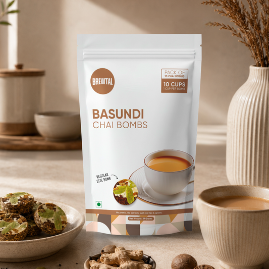 Basundi Chai Bombs (Kolhapuri)